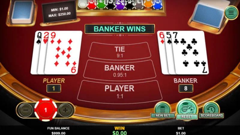 Cách chơi và chiến lược trong game đánh bài Baccarat